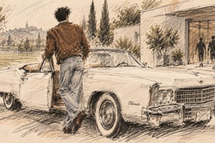 Szoboszlai Dominik Cadillac AI-illusztráció