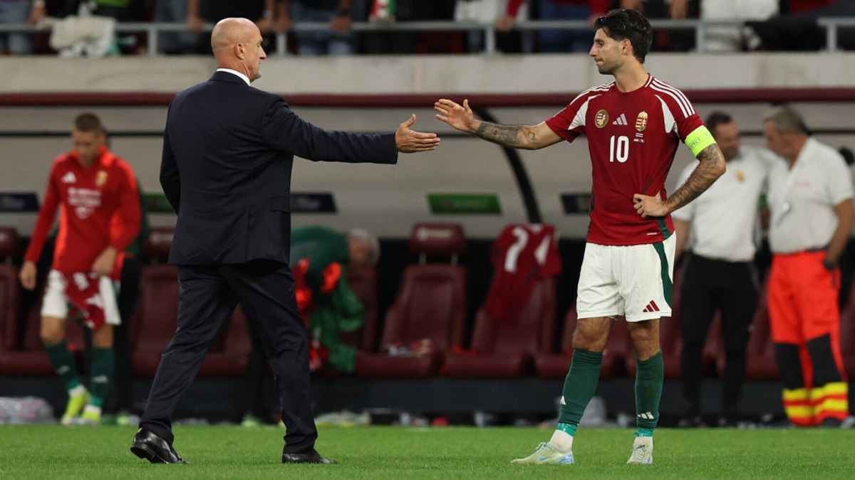 Szoboszlai, Marco Rossi, magyar válogatott Forrás: MLSZ