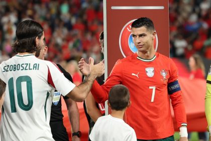 Szoboszlai Dominik Cristiano Ronaldo Forrás: MLSZ / mlsz.hu